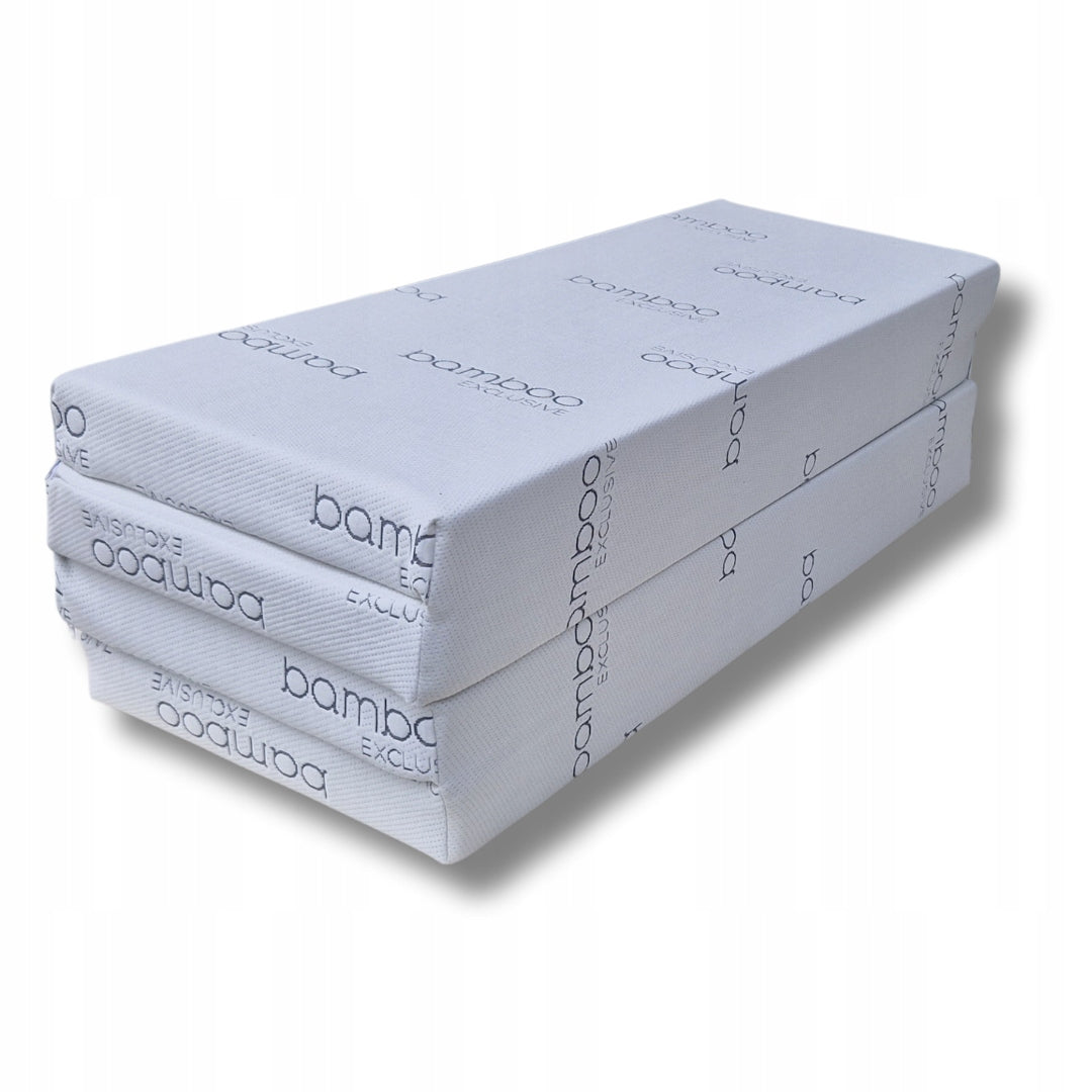 Mattress folding bed extra bed 200 x 160 x 8cm - BTR Color white