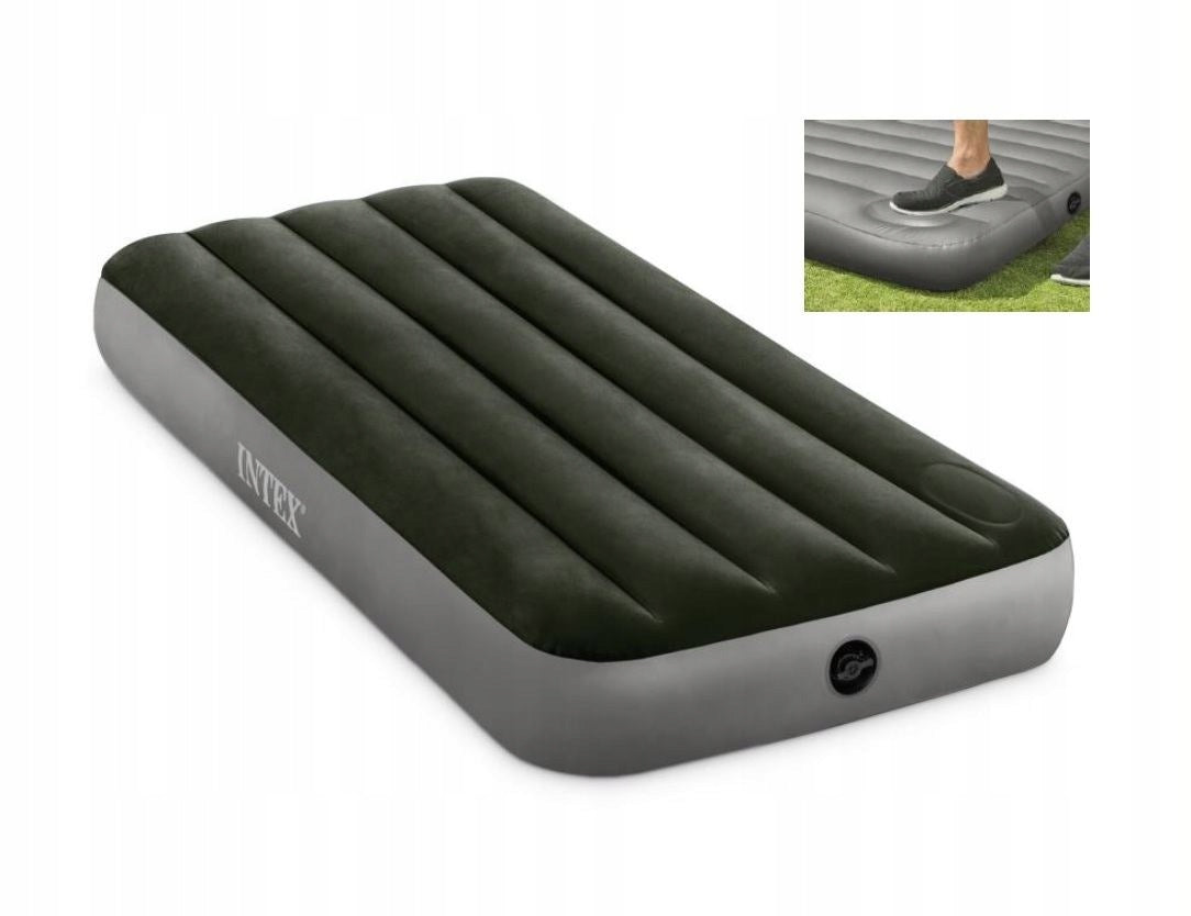 Mattress for sleeping 76 x 191 x 25 cm with pump Intex