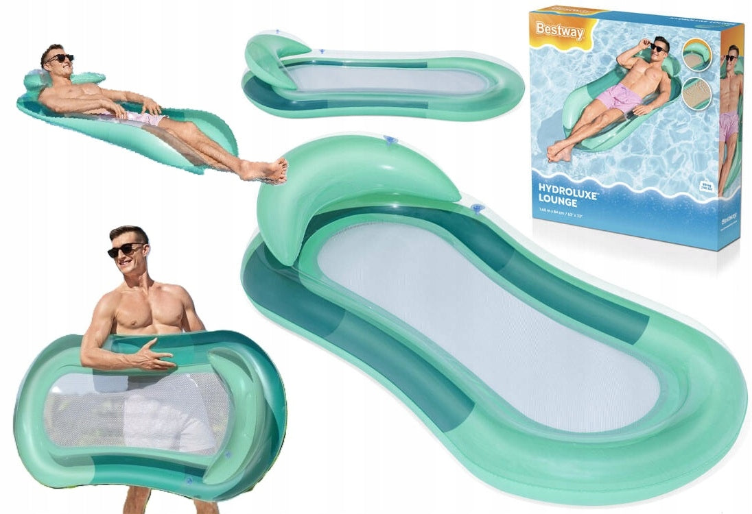 Mattress inflatable chair for swimming water with mesh 43103
