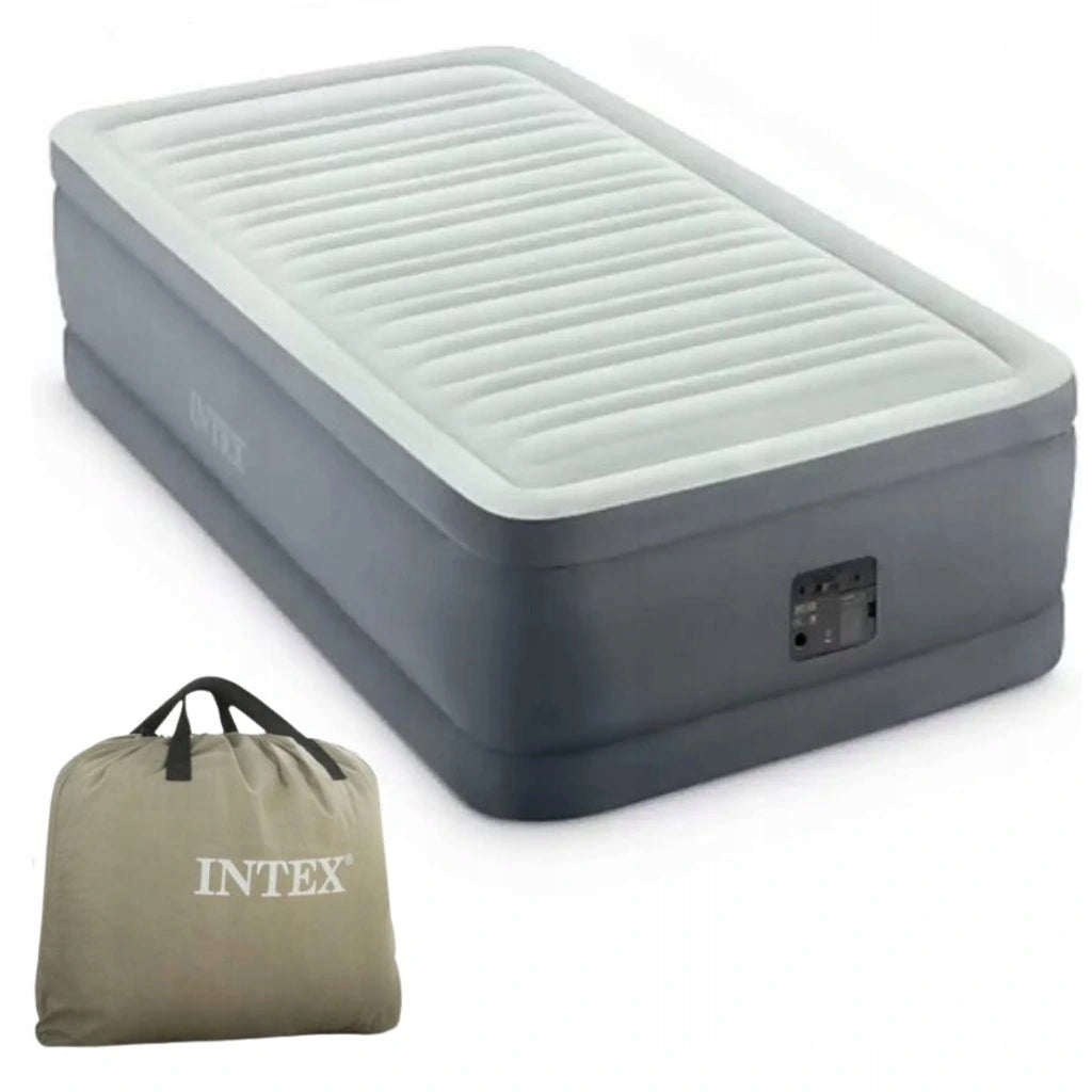 Mattress inflatable tourist bed pump built-in 99x191x46cm Intex 64902