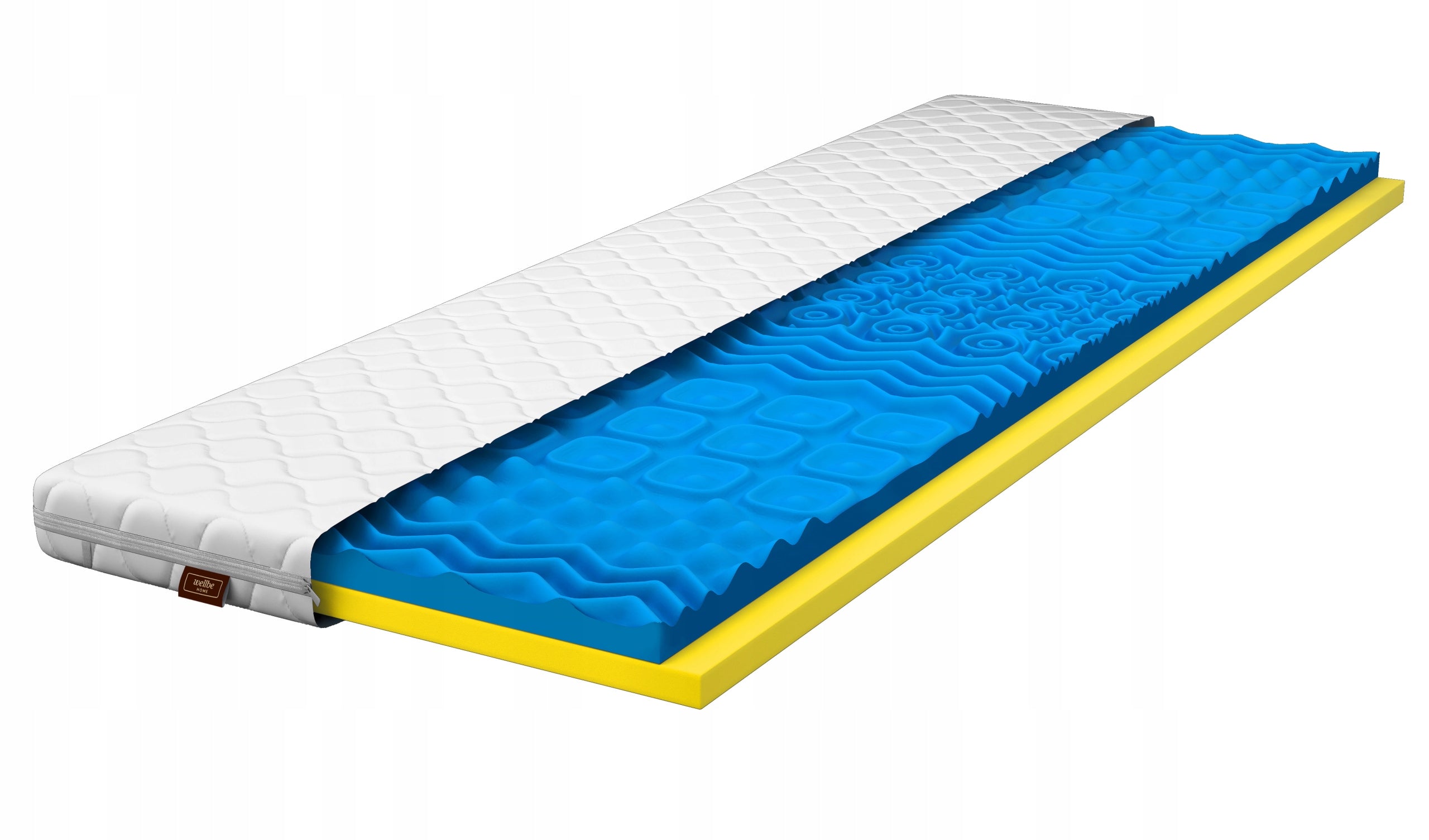 Mattress topper 120x190 massaging Topper comfortable 8cm for sofa H2 / H3