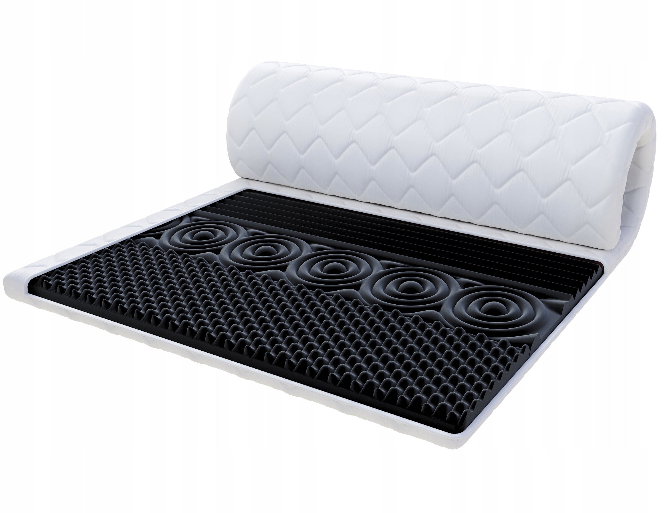 Mattress topper 140x200 UNICO massage topper 8cm