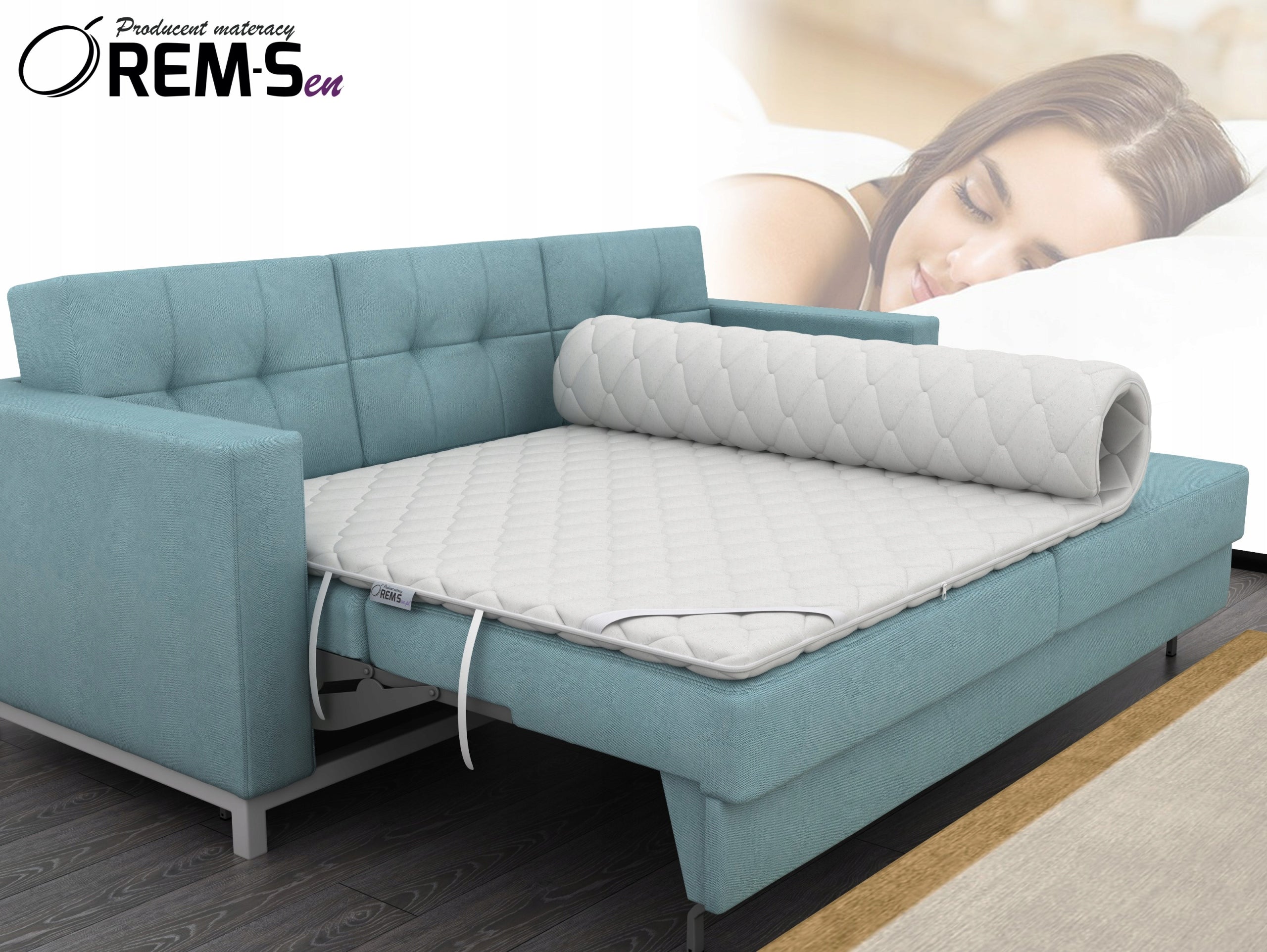 Mattress topper VISCO 140x200 6cm EAN (GTIN) 5904405392027