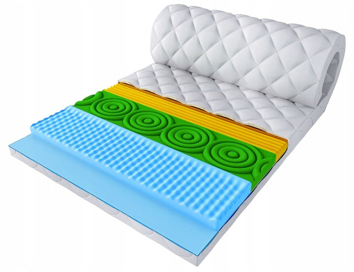 Mattress topper / mattress topper 180x200 massage TOPPER 8cm