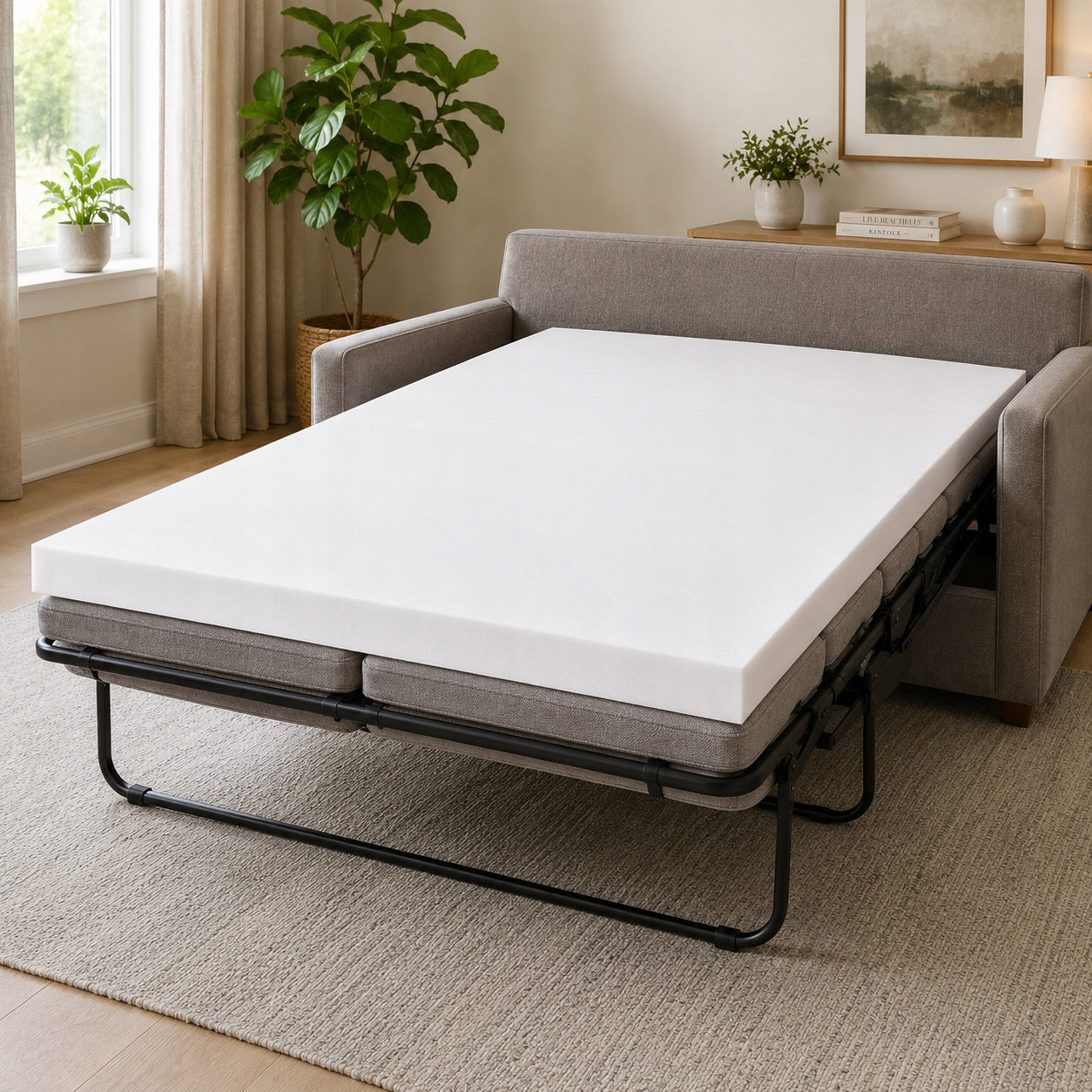 Mattress topper soft 90x200 soft topper H1 foam Packaging status original