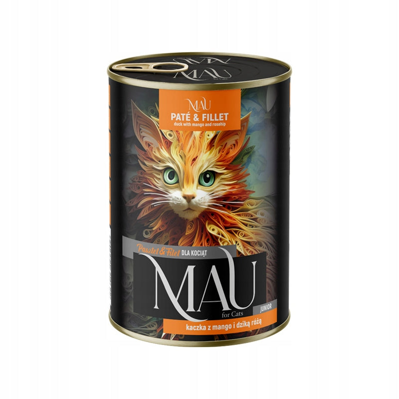 Mau Pate and Fillet - duck with mango and wild rose - junior 400g