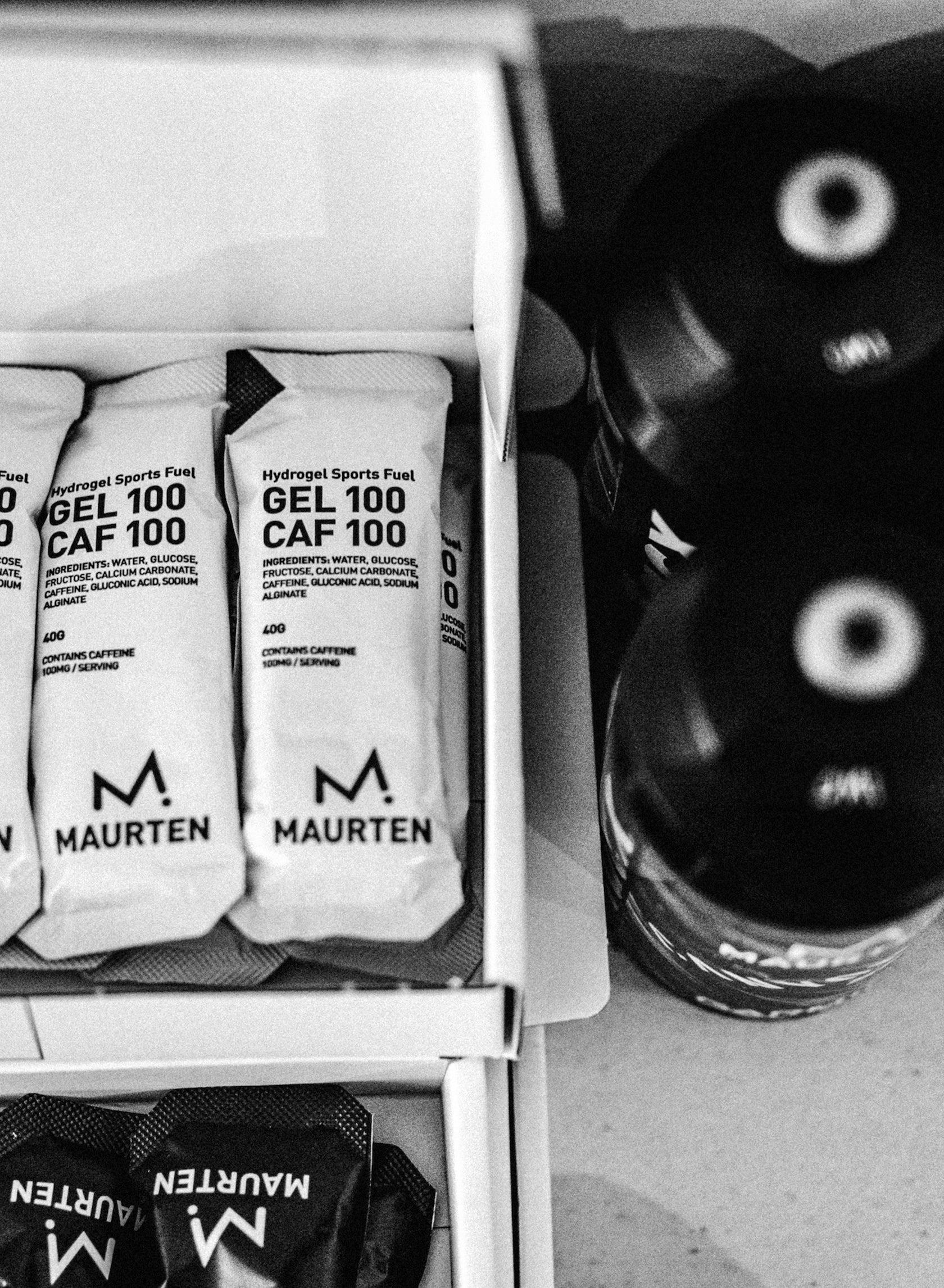 Maurten GEL100 CAF 100 - Energy Gel Energy HydroGel Caffeine Brand Maurten