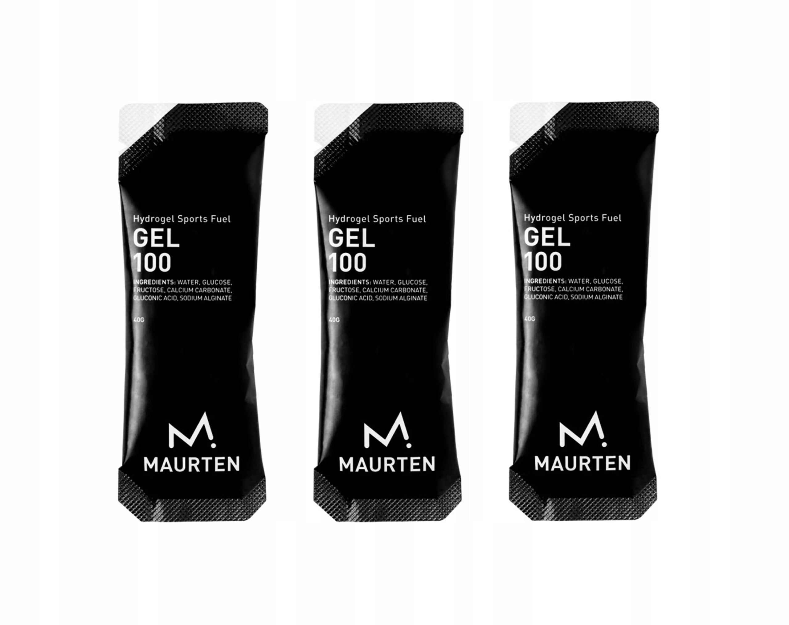 Maurten Gel 100 Energy gel sachets, natural flavour 40 ml 40 g