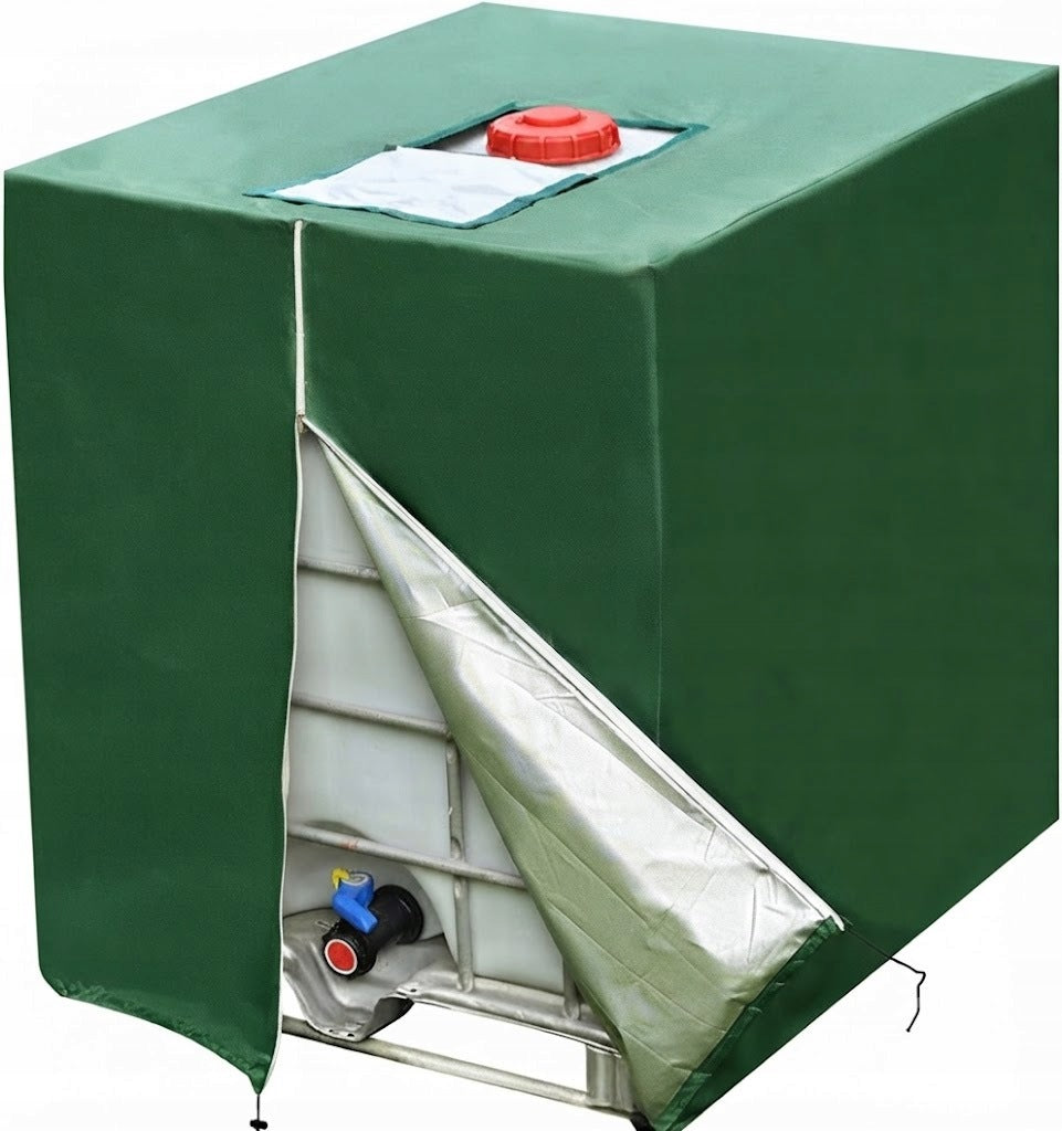 Mauser IBC Tank Cover UV Shield Algae Tarpaulin 1000L