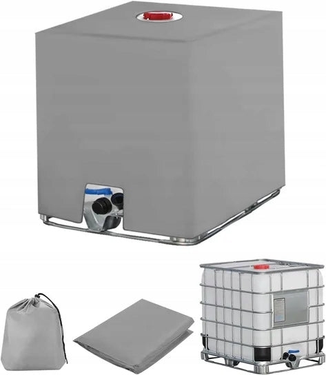 Mauzer IBC Tank Cover 1000l Water Tank Cover GREY