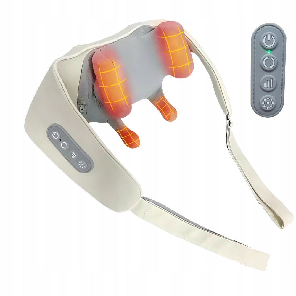 Max-Tech massager for back and neck beige 10 W USB