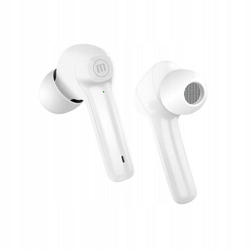Maxell Dynamic+ Bluetooth Headphones TWS USB-C White Packaging status original