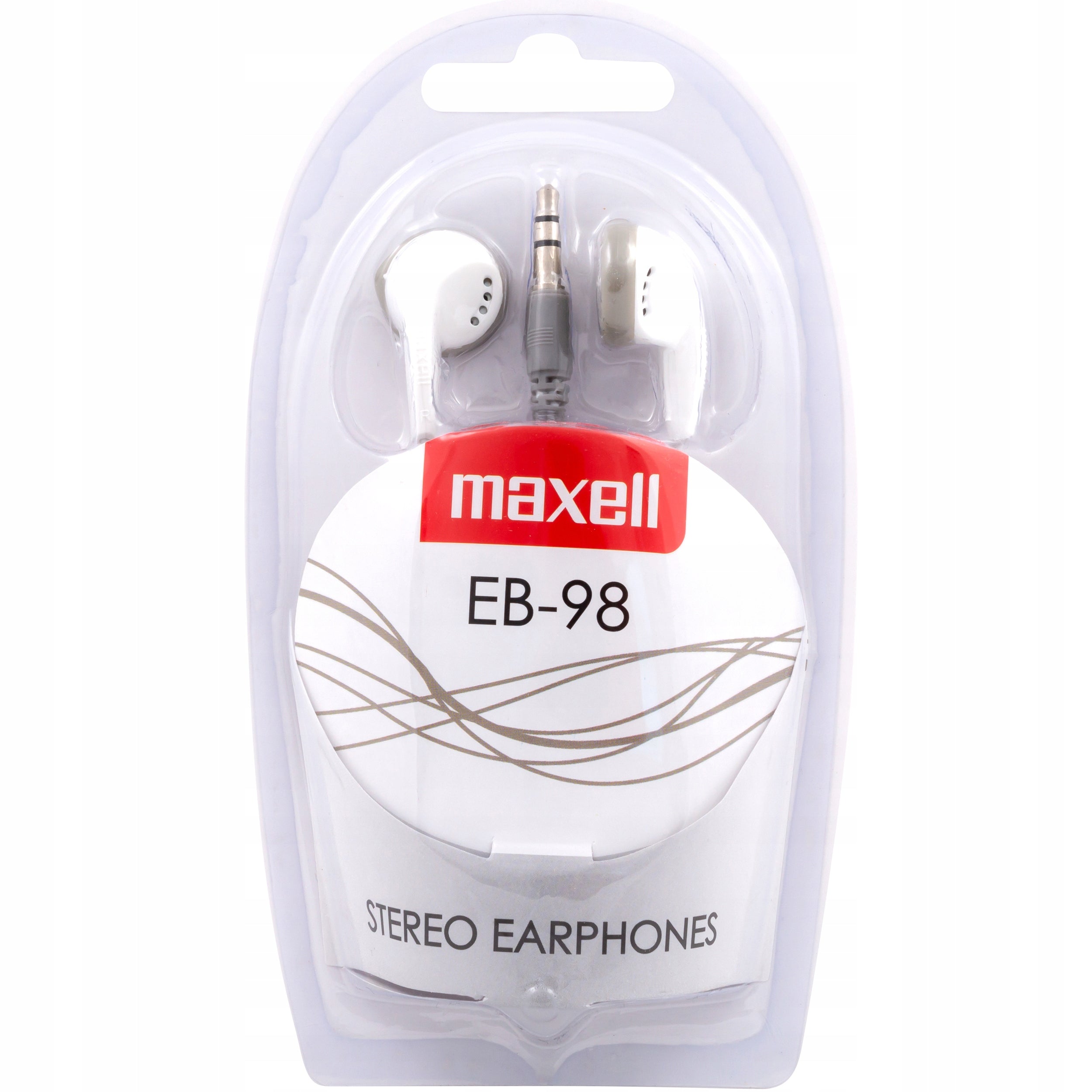 Maxell EB-98 White In-Ear Headphones Brand Maxell