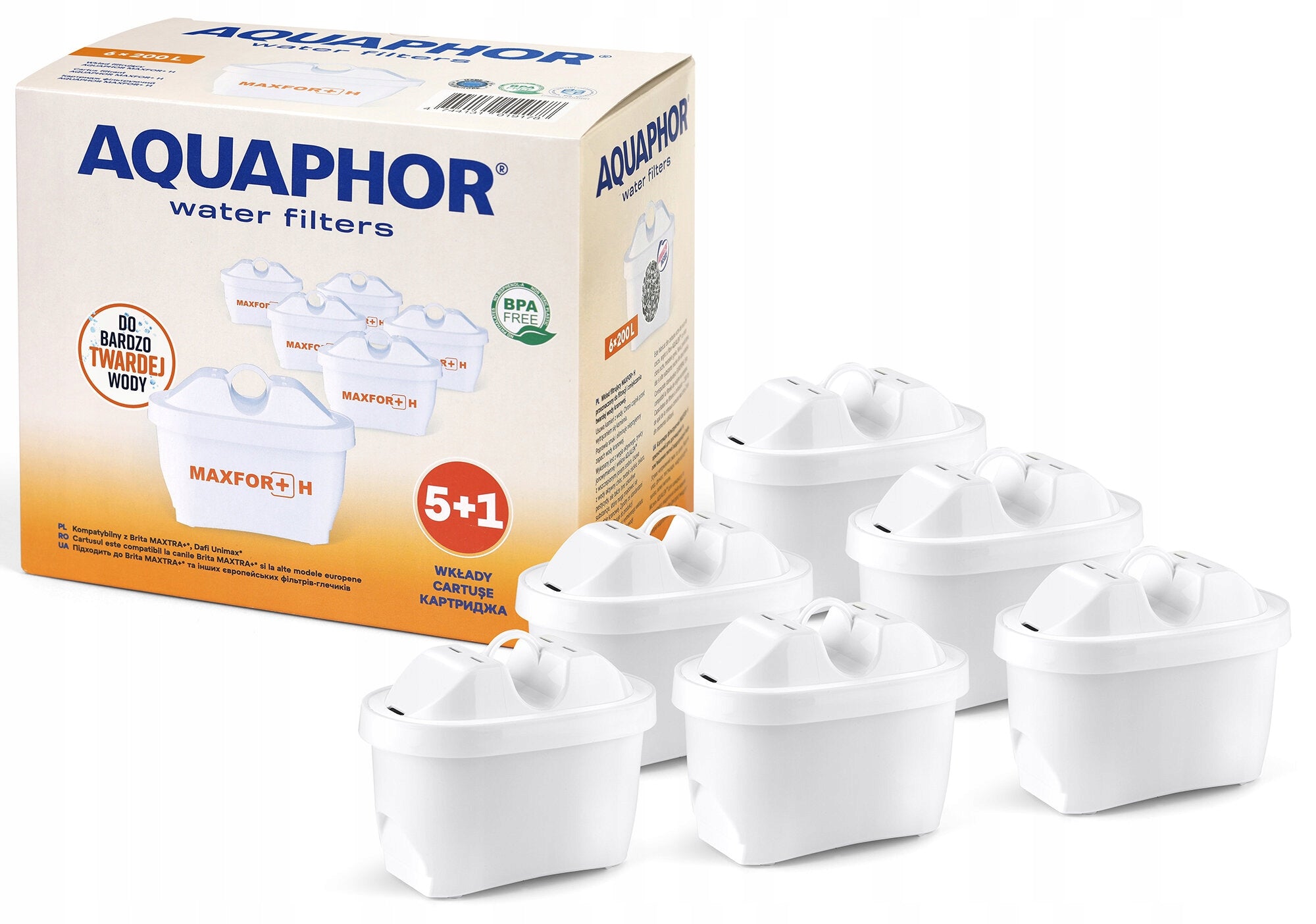 Maxfor Plus H cartridge, set (5+1) 6