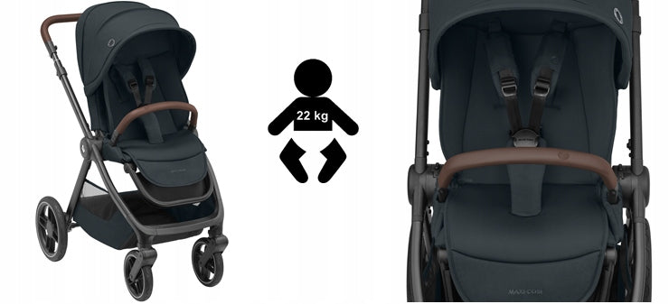 Maxi-Cosi Oxford Stroller Essential Black Manufacturer code 8712930001027