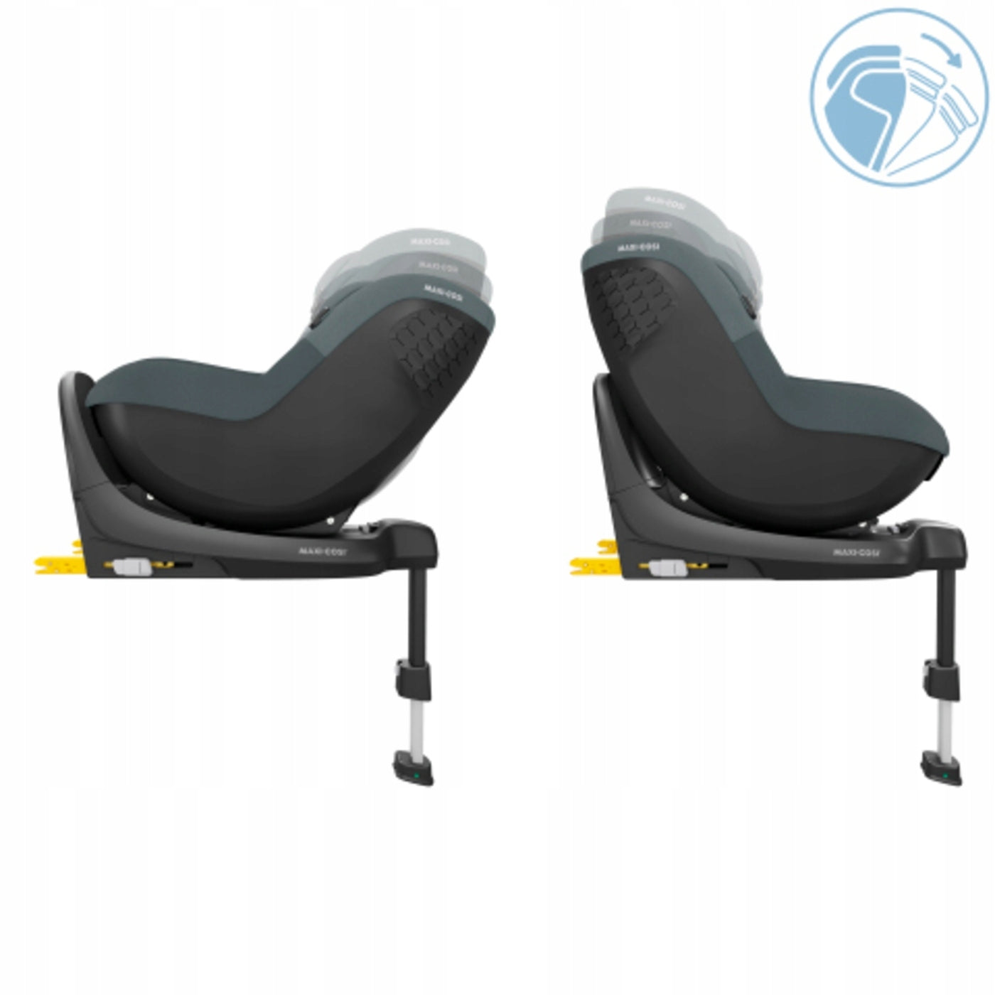 Maxi-Cosi Pearl S - i-Size car seat from group 0/1 Tonal Graphite Brand Maxi Cosi