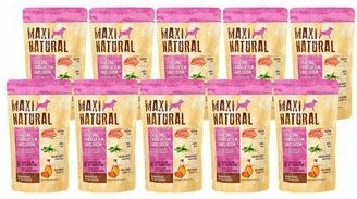 Maxi Natural Complete Dog Food Veal with Rabbit 10x150g