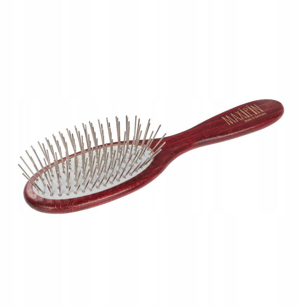 MaxiPin Longhair Dog Brush Metal Pins 20mm Oval,Small,Soft
