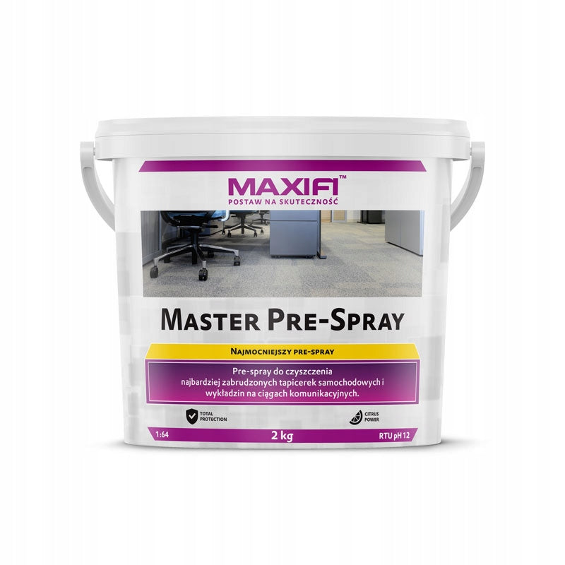 Maxifi Master Pre-Spray 2kg Concentrated Pre-spray Powder