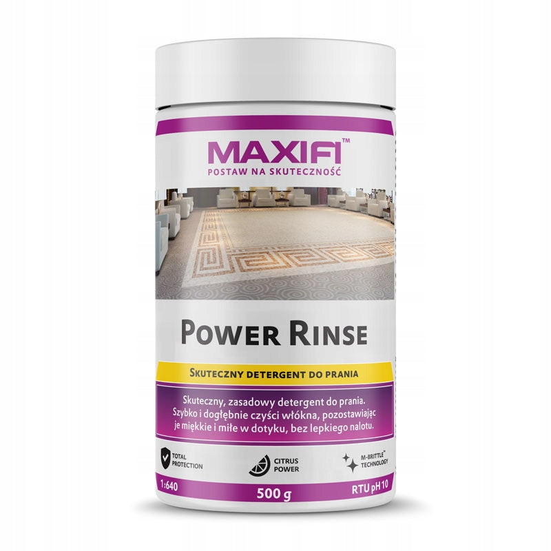 Maxifi Power Rinse 500g Carpet Upholstery Cleaner