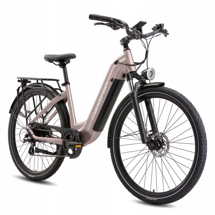 Maxtron Marathon Electric Bike 250W 22,5Ah 25km/h 150KM light pink-EN Foldability partially assembled, calibrated