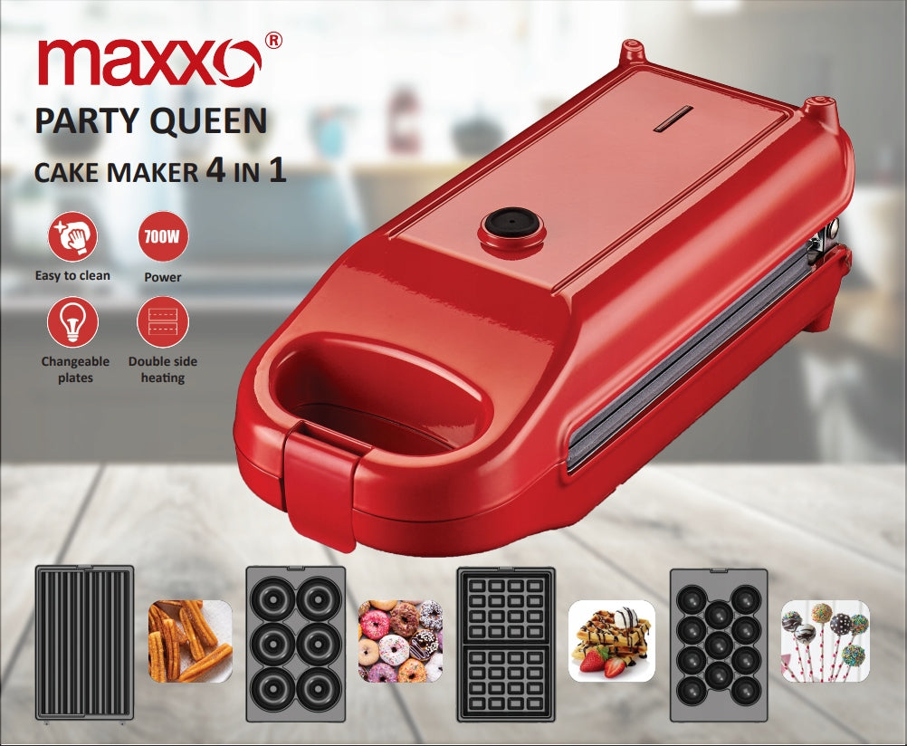 Maxxo Party Queen výroba cukrovinek vaflí a donutů