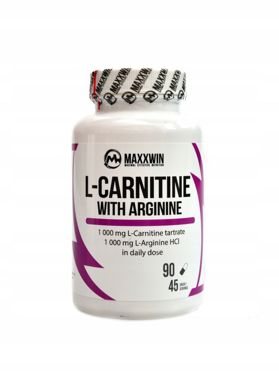 Maxxwin L-Carnitine + Arginine 90 kapslí