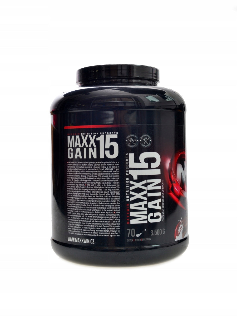 Maxxwin MAXX Gain 15 3500 g borůvka Manufacturer code 8595612003874