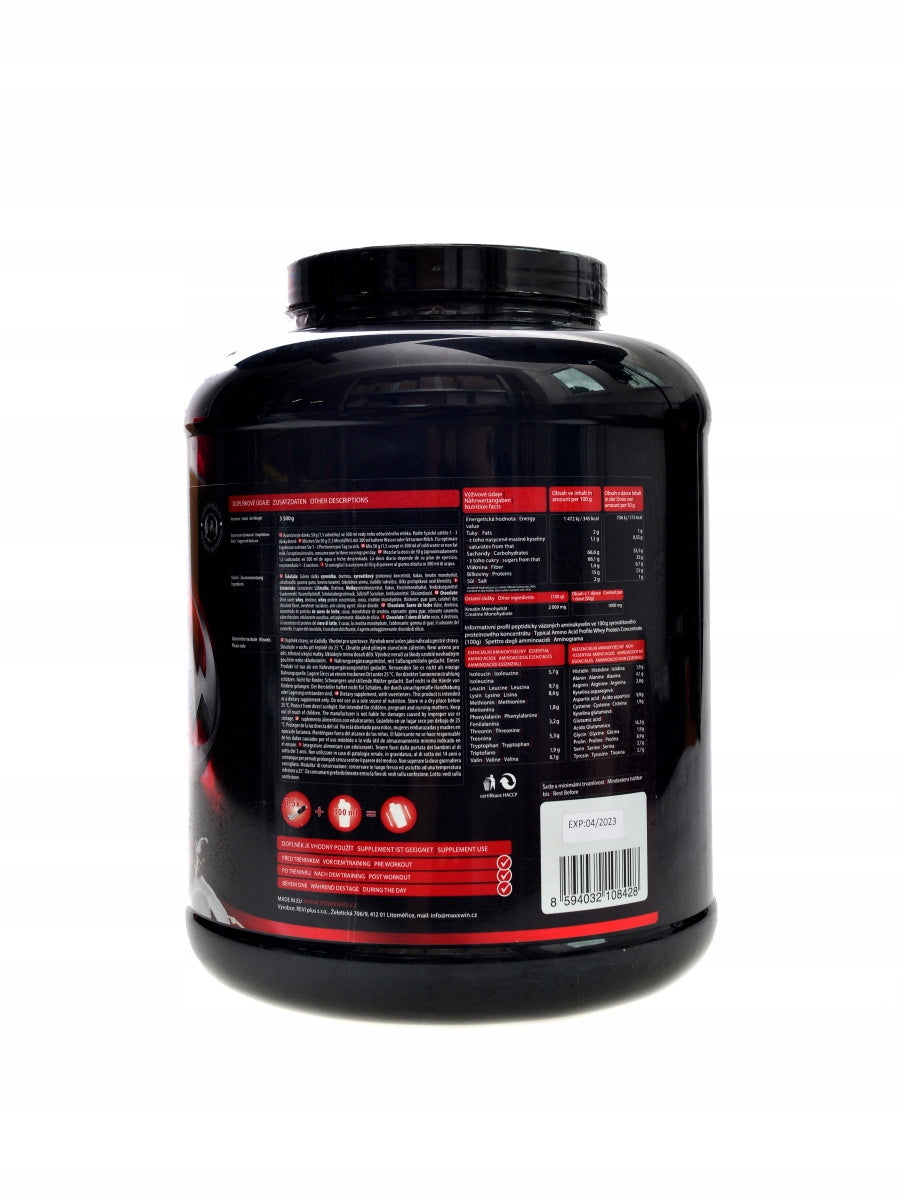 Maxxwin MAXX Gain 15 3500 g vanilka Manufacturer code 8595612002891