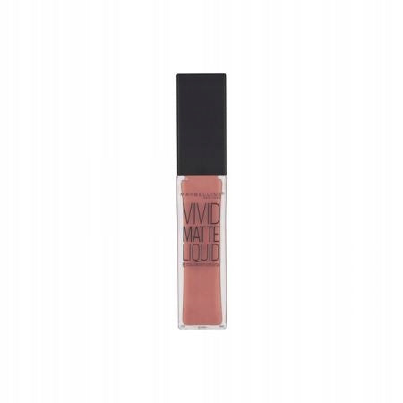 Flüssiger, matter Lippenstift Maybelline New York Color Sensational Vivid Matte 8 ml, 50 Nude Thrill 
