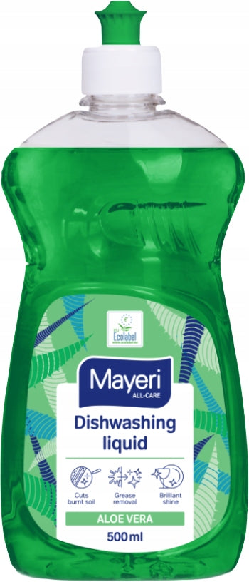 Mayeri ORGANIC DISHWASHING LIQUID EcoLabel ALOE VERA 500ml BIO