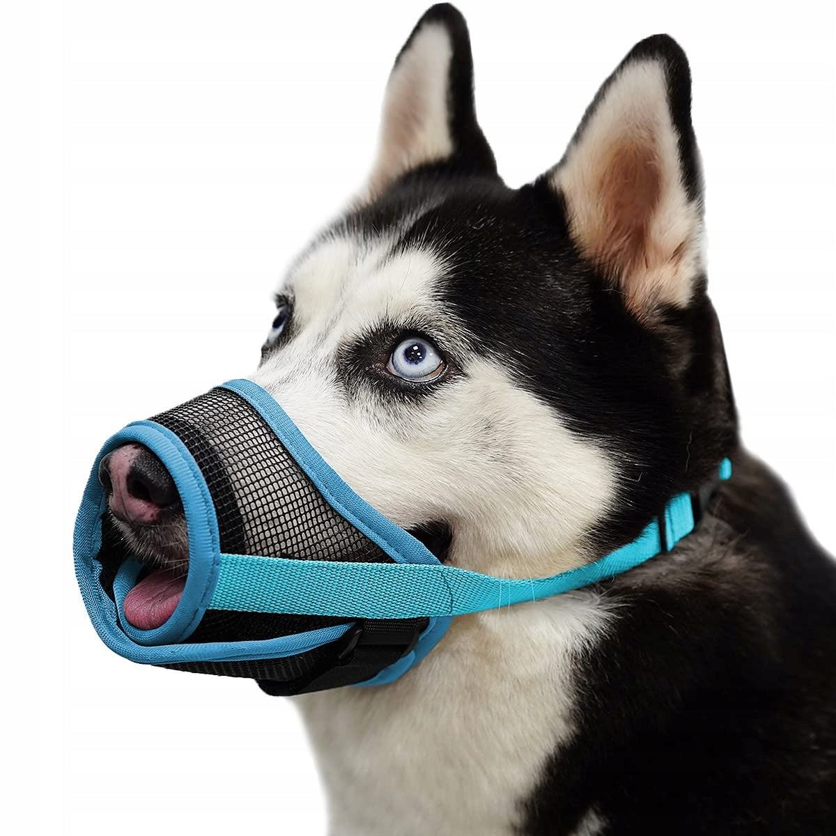 Mayerzon DOG MUZZLE BLACK BREATHABLE MESH SIZE L