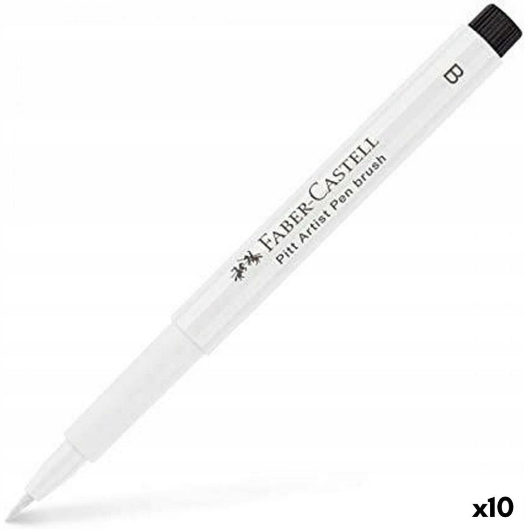 Marker Faber-Castell Pitt Artist, weiß, 10 Stk. 