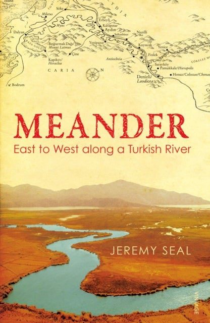 Mäander: von Osten nach Westen entlang eines türkischen Flusses 
