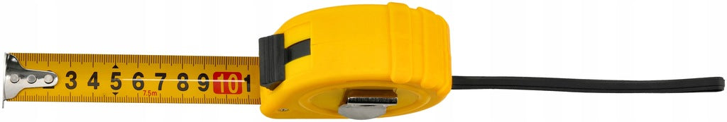 Measure Retractable Measure with Lock Meter 7,5M 25mm Hook Retractable Steel Batteries included no