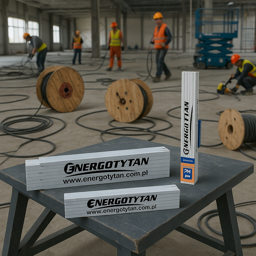 Measurement METER folding 2m RULER 200 cm ENERGOTYTAN ABS ET2 / PROFESSIONAL Batteries included no