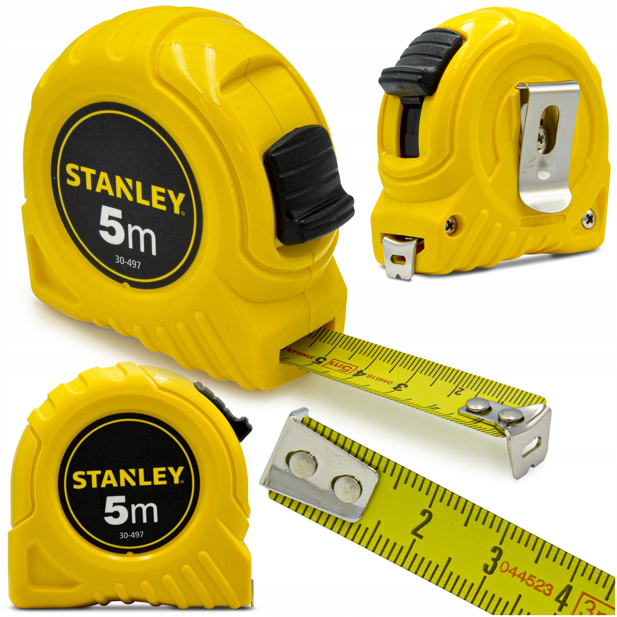 Measuring Tape Stanley Measure 5m 19mm Tylon Lock Clip 1-30-497 Manufacturer code 1-30-497