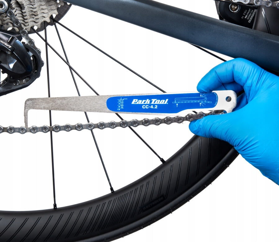 Measuring device for measuring chain wear PARK TOOL CC-4.2 BOX 2025 Brand Park Tool