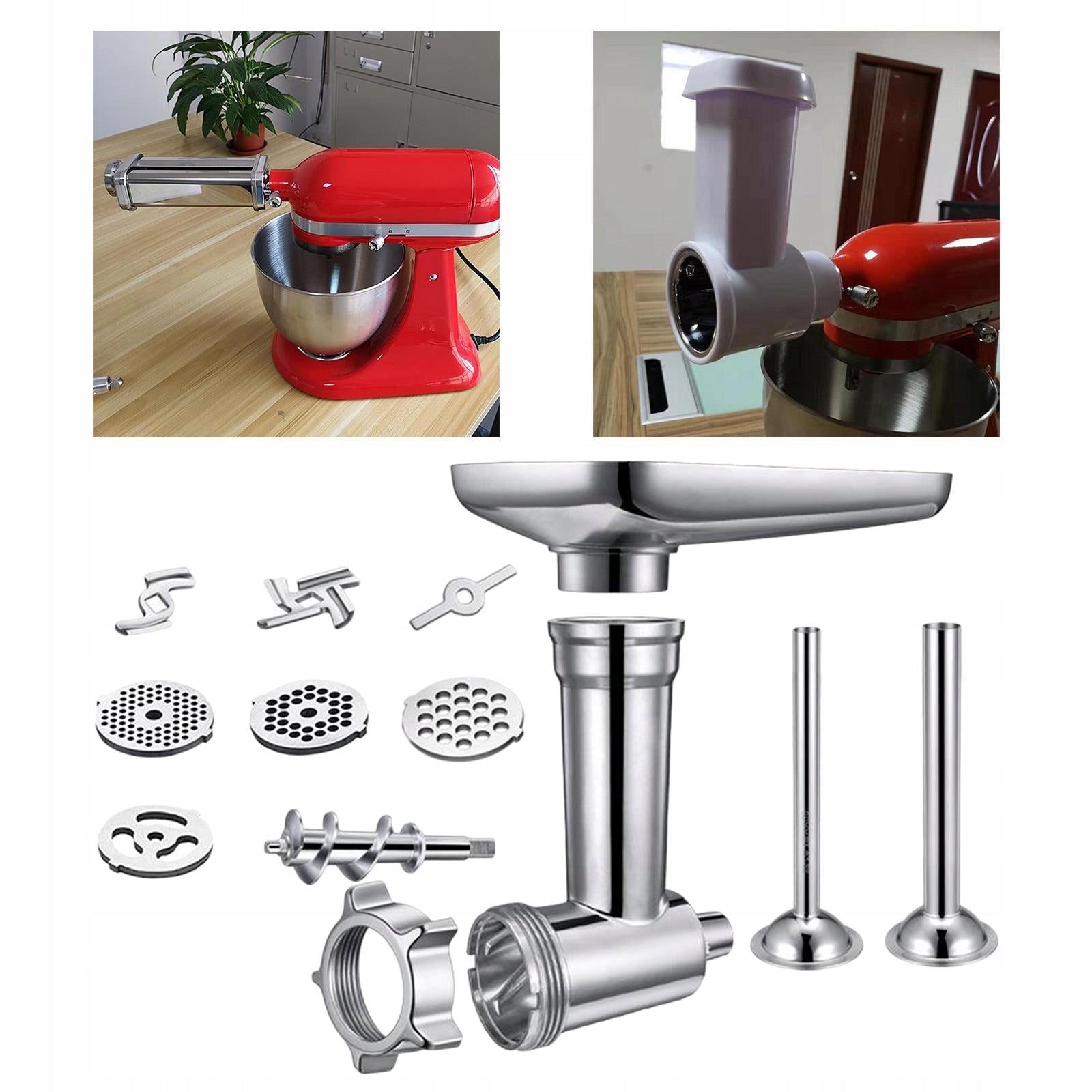 Meat Grinder &Slicer Shredder Meat Grinder Attachment for KitchenAid Packaging status original