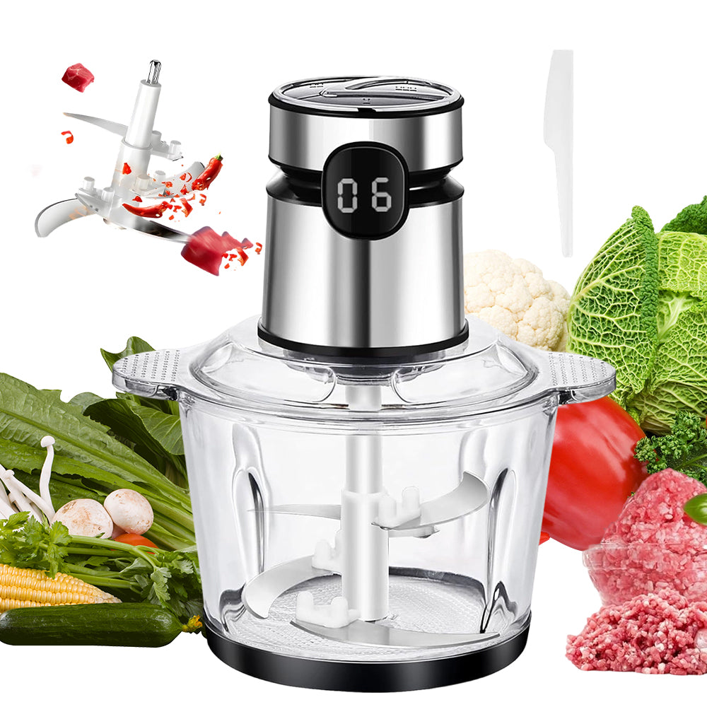 Meat Grinding Machine Electric Set 200w With Digital Time Counter