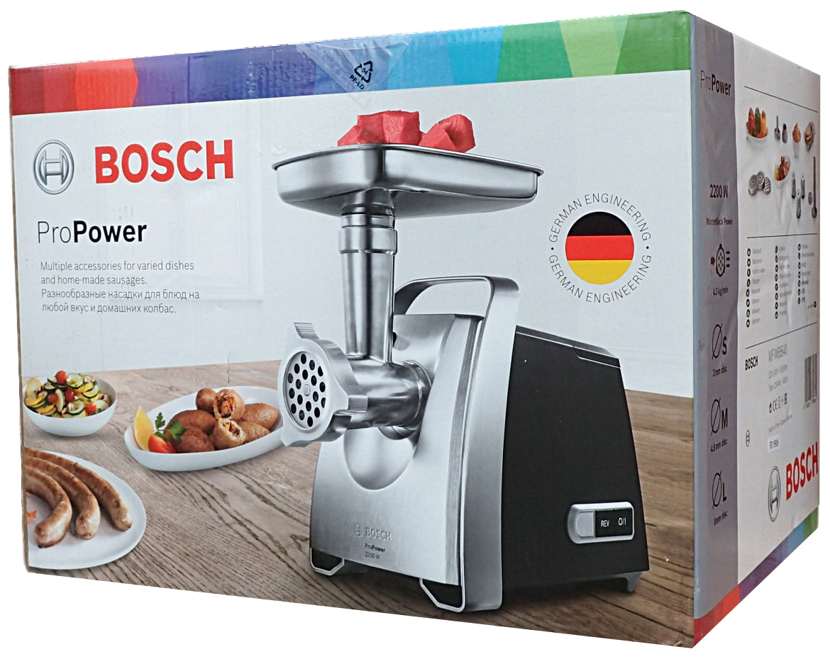 Meat Grinding Machine Fish Shredding Nut Vegetables Bosch MFW68640