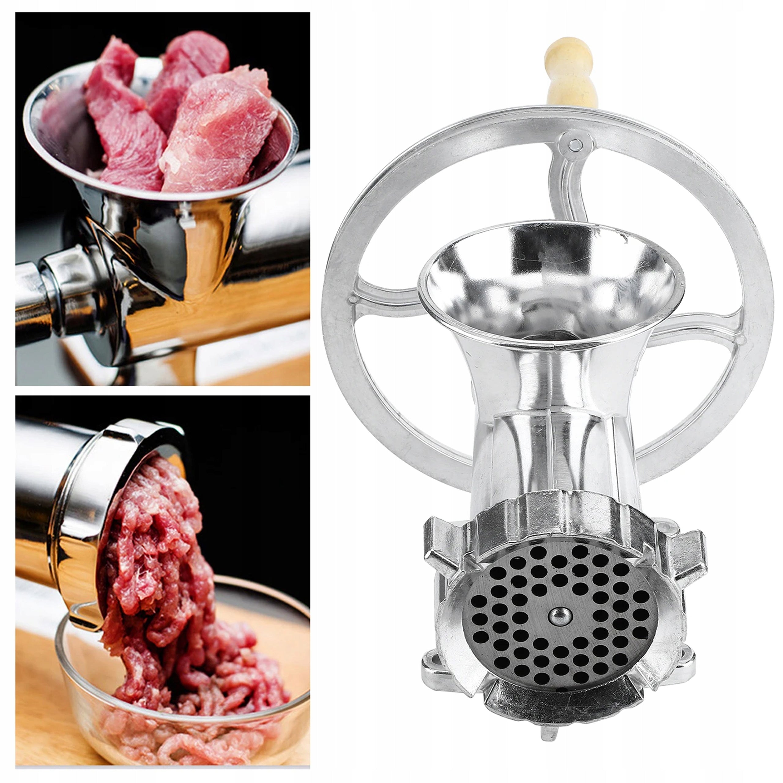 Meat Grinding Machine No. 22 Funnel Wheel Stuffer 4 x SIEVE for Engine EAN (GTIN) 4894418541486
