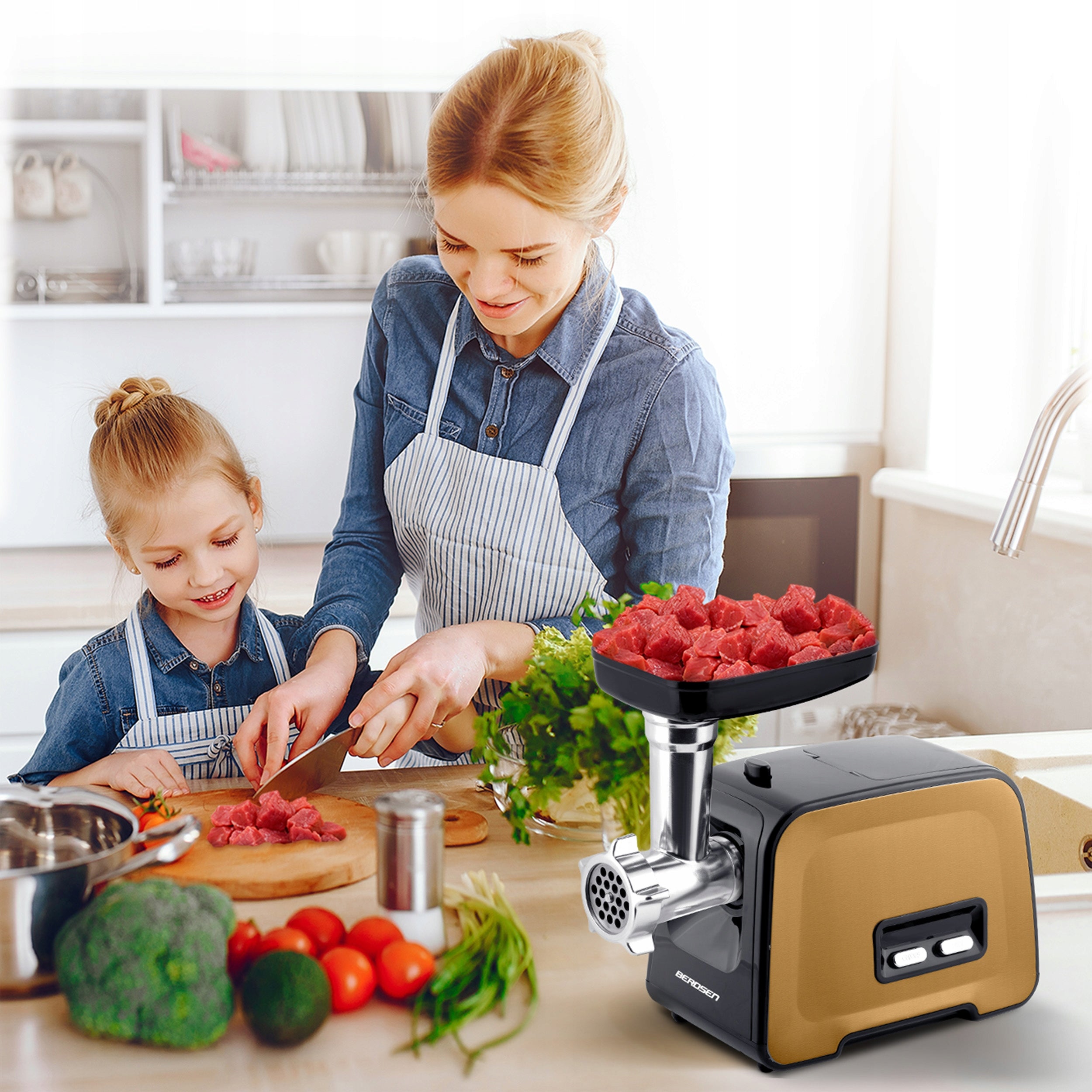 Meat grinder BERDSEN vegetable shredder EAN (GTIN) 5903890622718