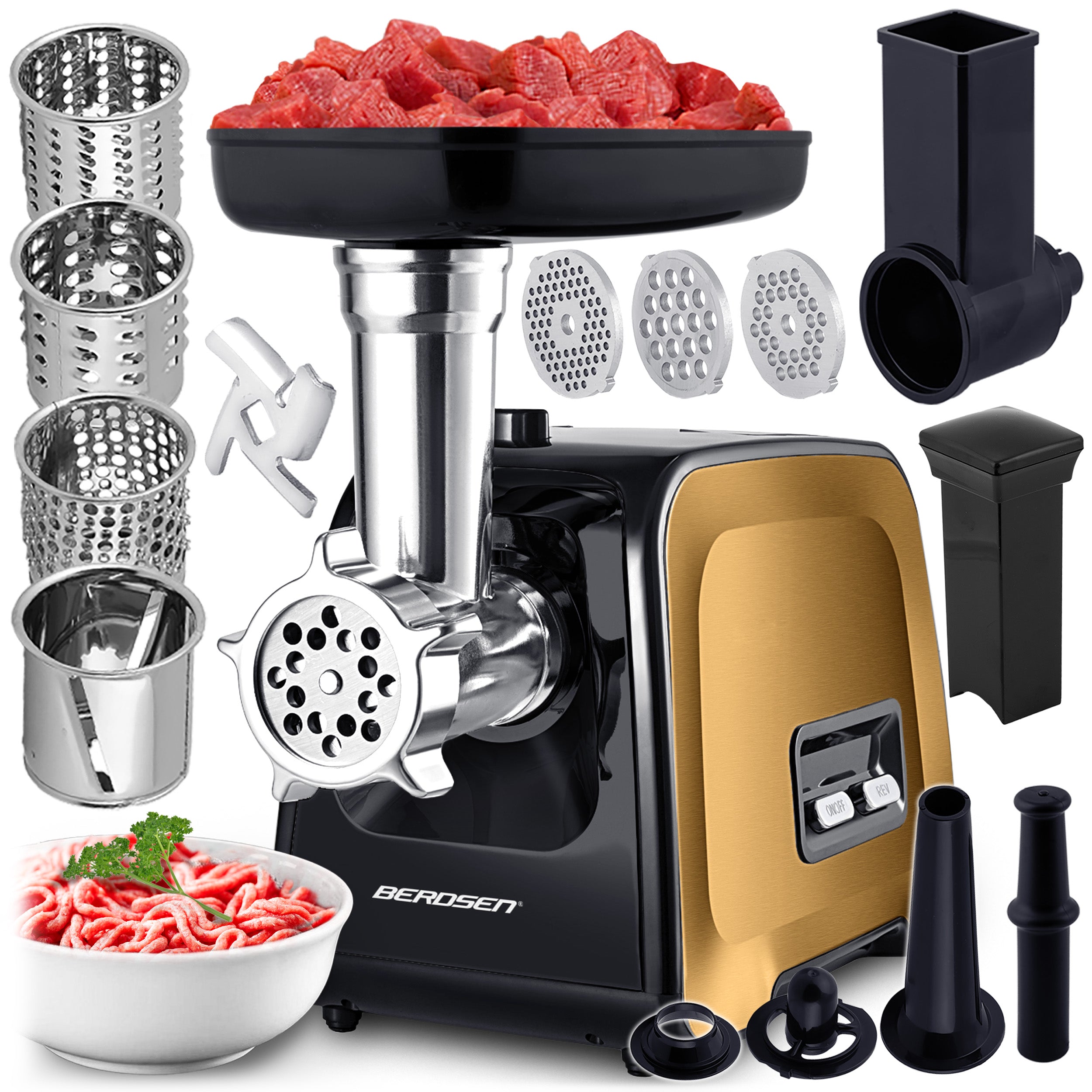 Meat grinder BERDSEN vegetable shredder