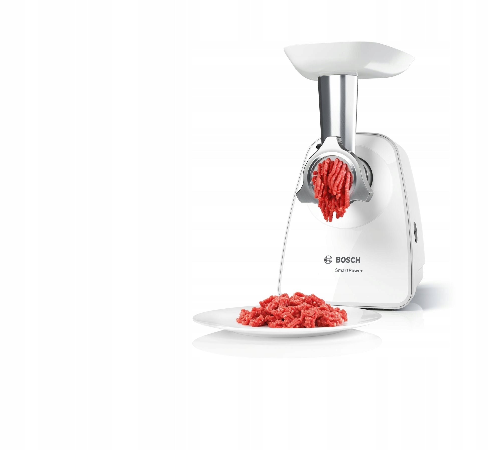 Meat grinder Bosch MFW2510W white 1500 W Packaging status original