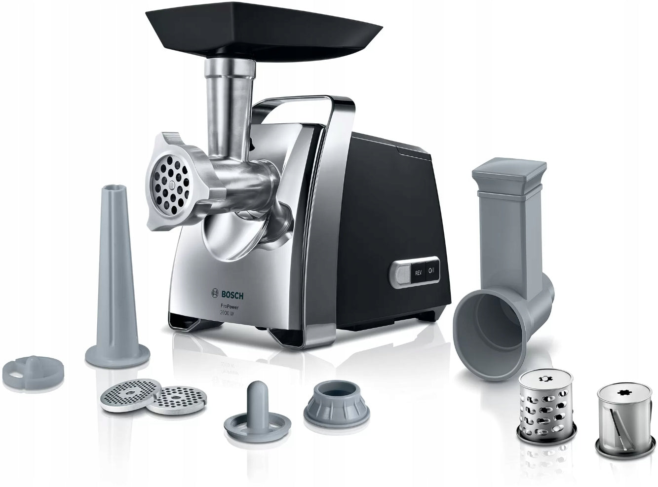 Meat grinder Bosch MFW67440 black 700 W Packaging status original