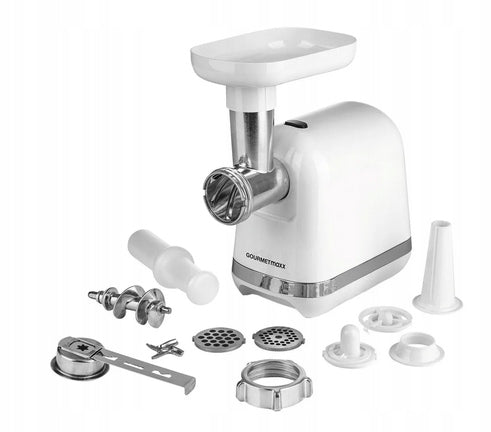 Meat grinder Gourmetmaxx for meat white 1300 W Manufacturer code 13440