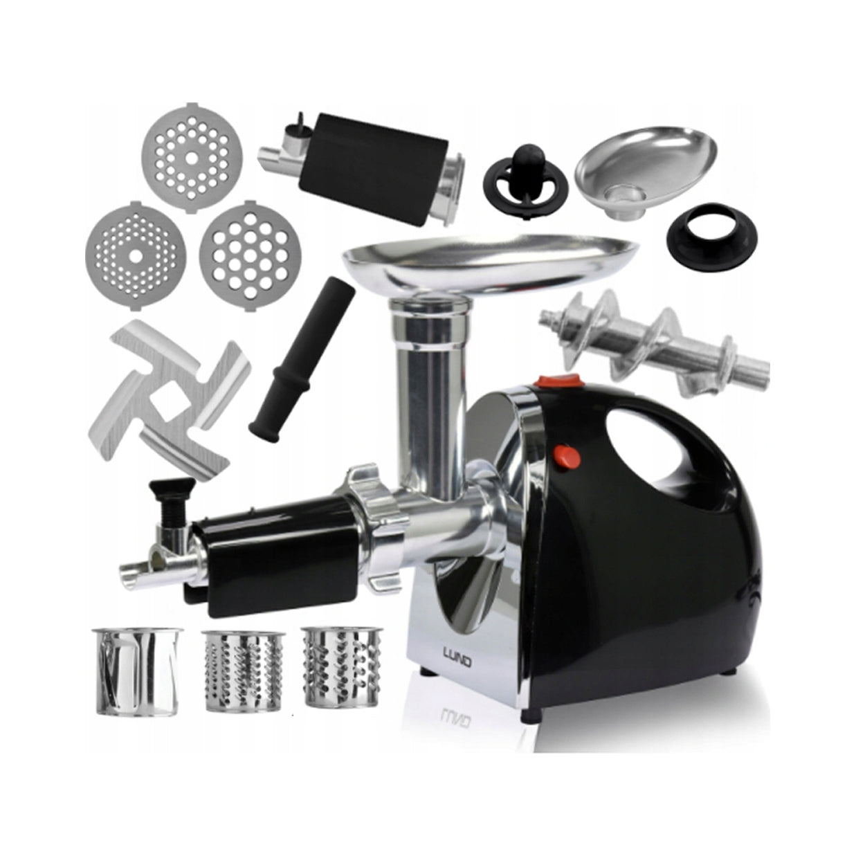 Meat grinder Lund 67900 black 550 W Manufacturer code 67900