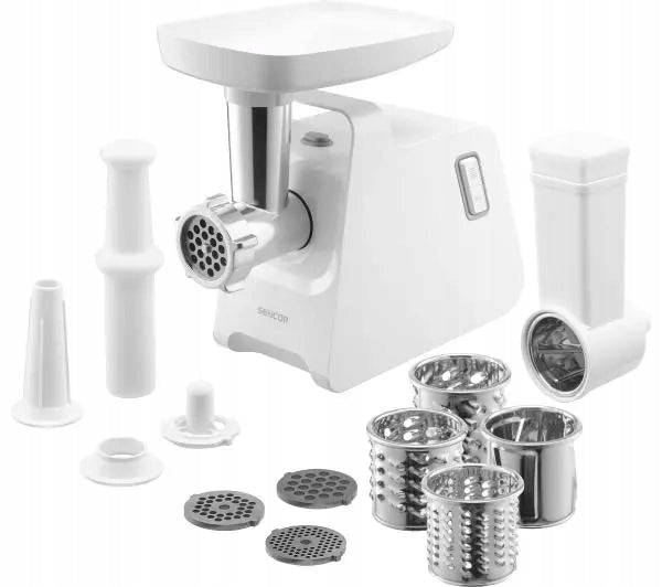 Meat grinder Sencor SMG 4410WH 1400W 3 strainers