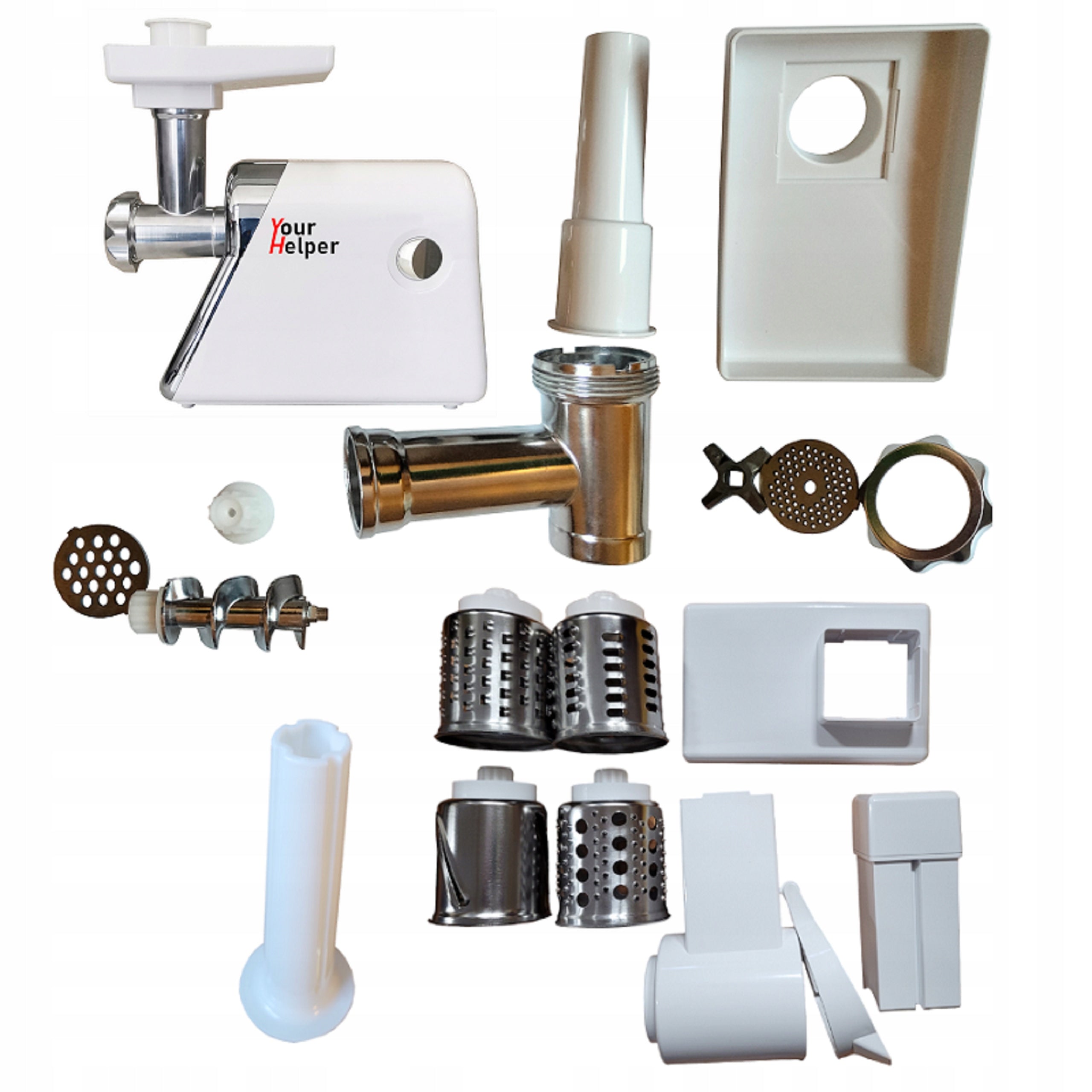 Meat grinder Your Helper + 2x shredder +4 grater food processor Brand no brand